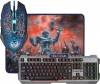 Gaming Set Defender Killing Storm Combo MKP-013L Mouse + Keyboard+ Mousepad